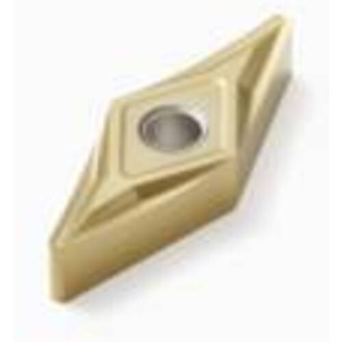 VNGM 332 MF1 TS2000, 0.031″ Corner Radius, 0.187″ Thick, 3/8″ Inscribed Circle, TiAlN|TiN, Turning Indexable Insert