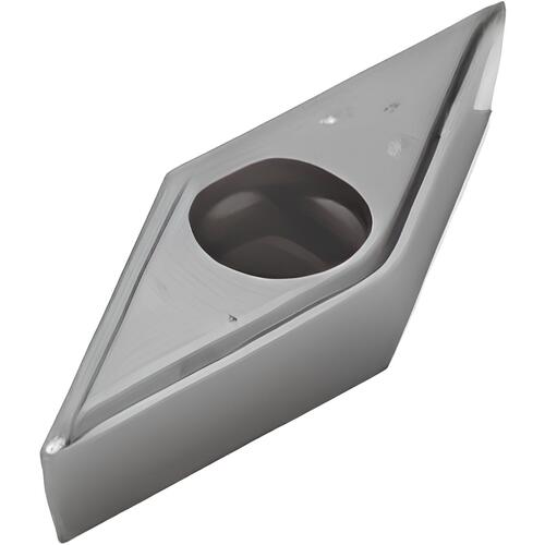 VBMT 21.51 F1 TP1020, 0.015″ Corner Radius, 0.094″ Thick, 1/4″ Inscribed Circle, Uncoated, Turning Indexable Insert