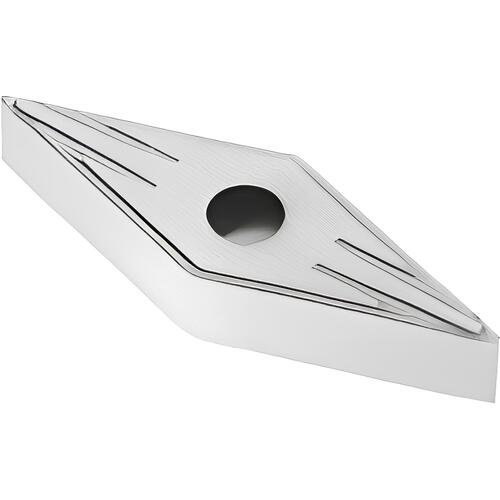 VNMG 330.5 FF2 TP2501, 0.008″ Corner Radius, 0.187″ Thick, 3/8″ Inscribed Circle, TICN|Al2O3, Turning Indexable Insert