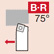 Posi,B/R style, 75deg Approach